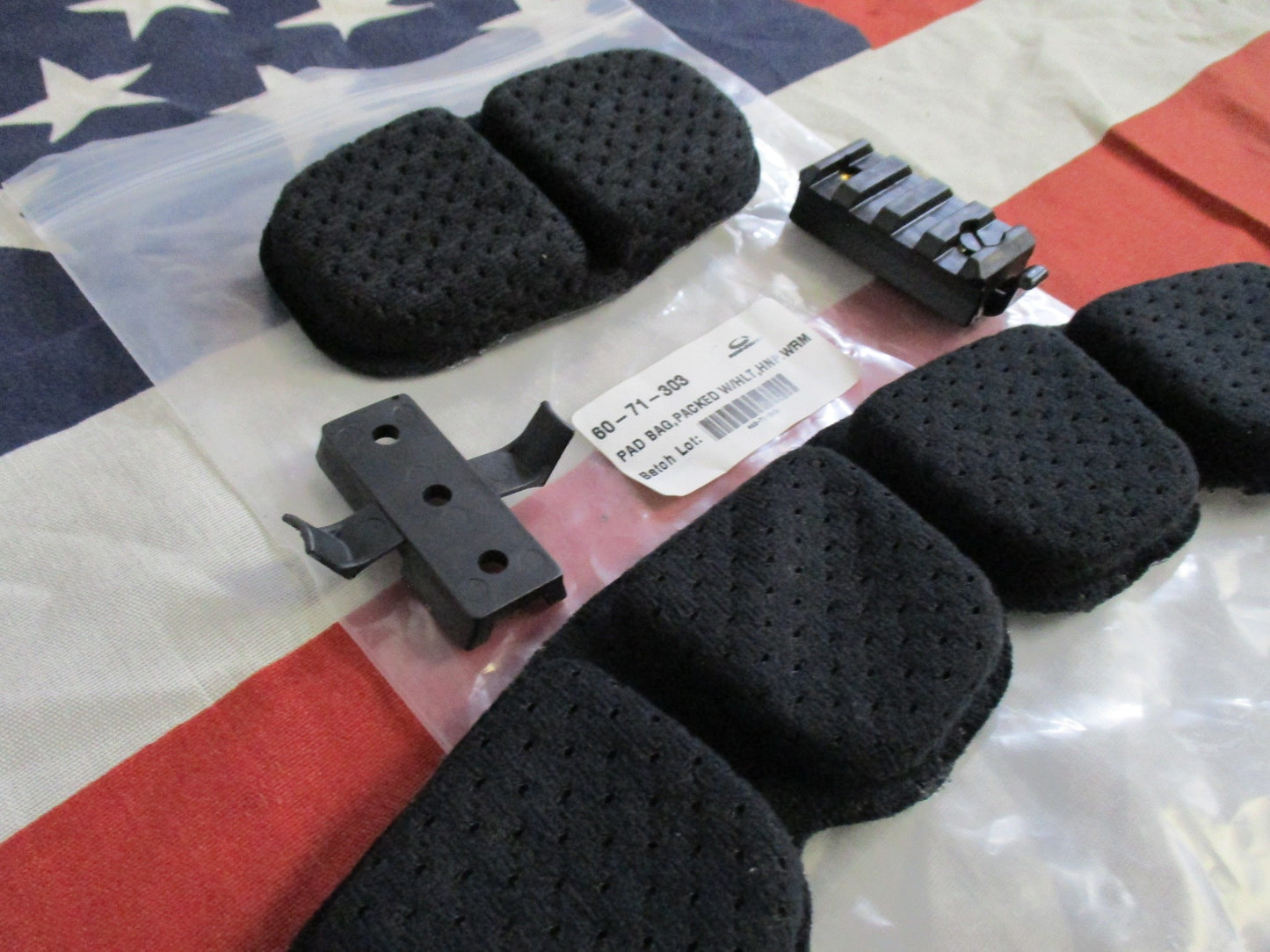 MILITARY OPS CORE HELMET MOUNT ACCESSORY SET PADS ARC RAIL ADAPTERS 60-71-303