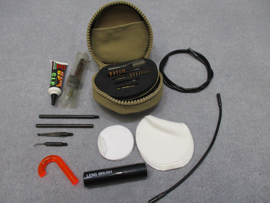 USGI OTIS 5.56 7.62 Rifle Cleaning Kit Sniper System Complete Soft Case - USED