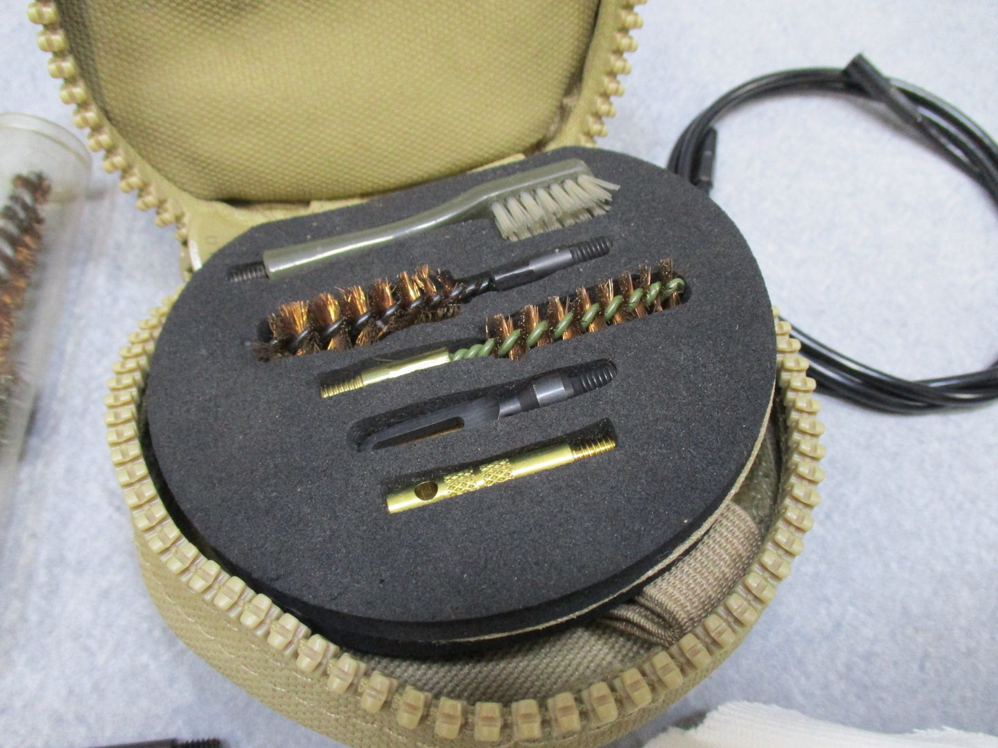 USGI OTIS 5.56 7.62 Rifle Cleaning Kit Sniper System Complete Soft Case - USED