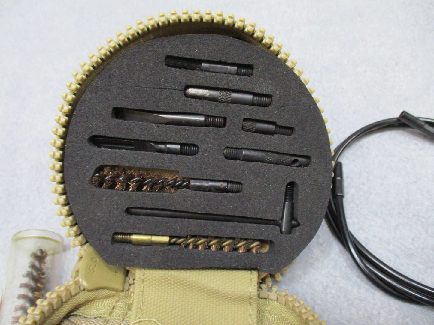 USGI OTIS 5.56 7.62 Rifle Cleaning Kit Sniper System Complete Soft Case - USED
