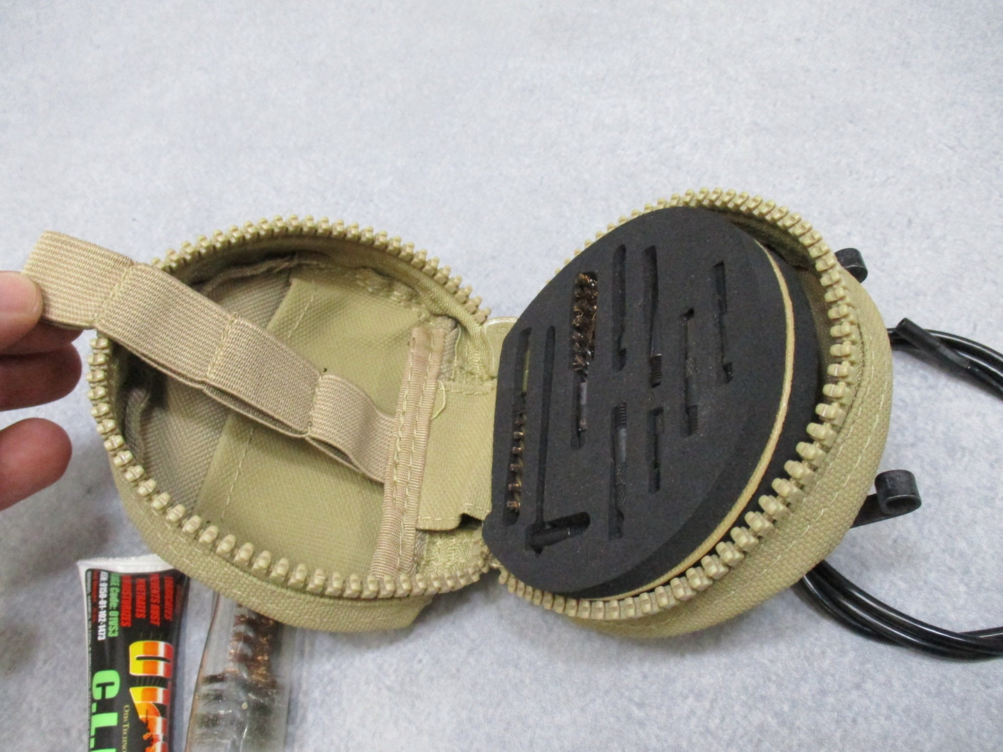 USGI OTIS 5.56 7.62 Rifle Cleaning Kit Sniper System Complete Soft Case - USED