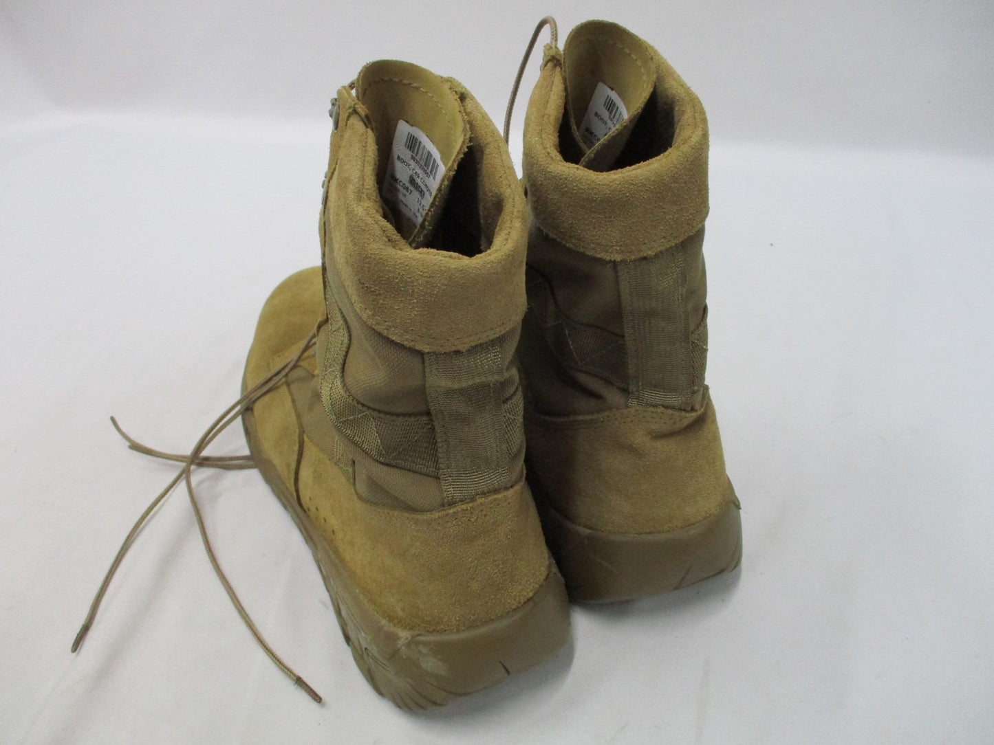 US ARMY ROCKY COMBAT BOOTS C4R TACTICAL BOOT COYOTE 12.5 REGULAR VIBRAM SOLE