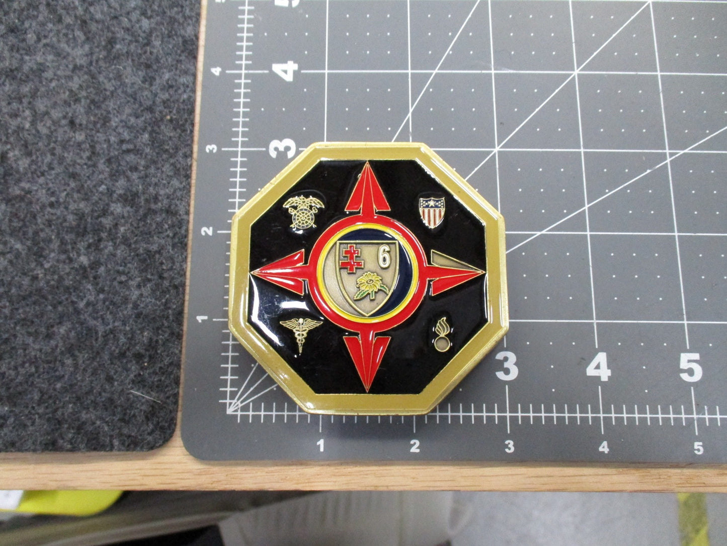 6th Battalion 353rd Regiment US Army Challenge Coin (Large) 3"