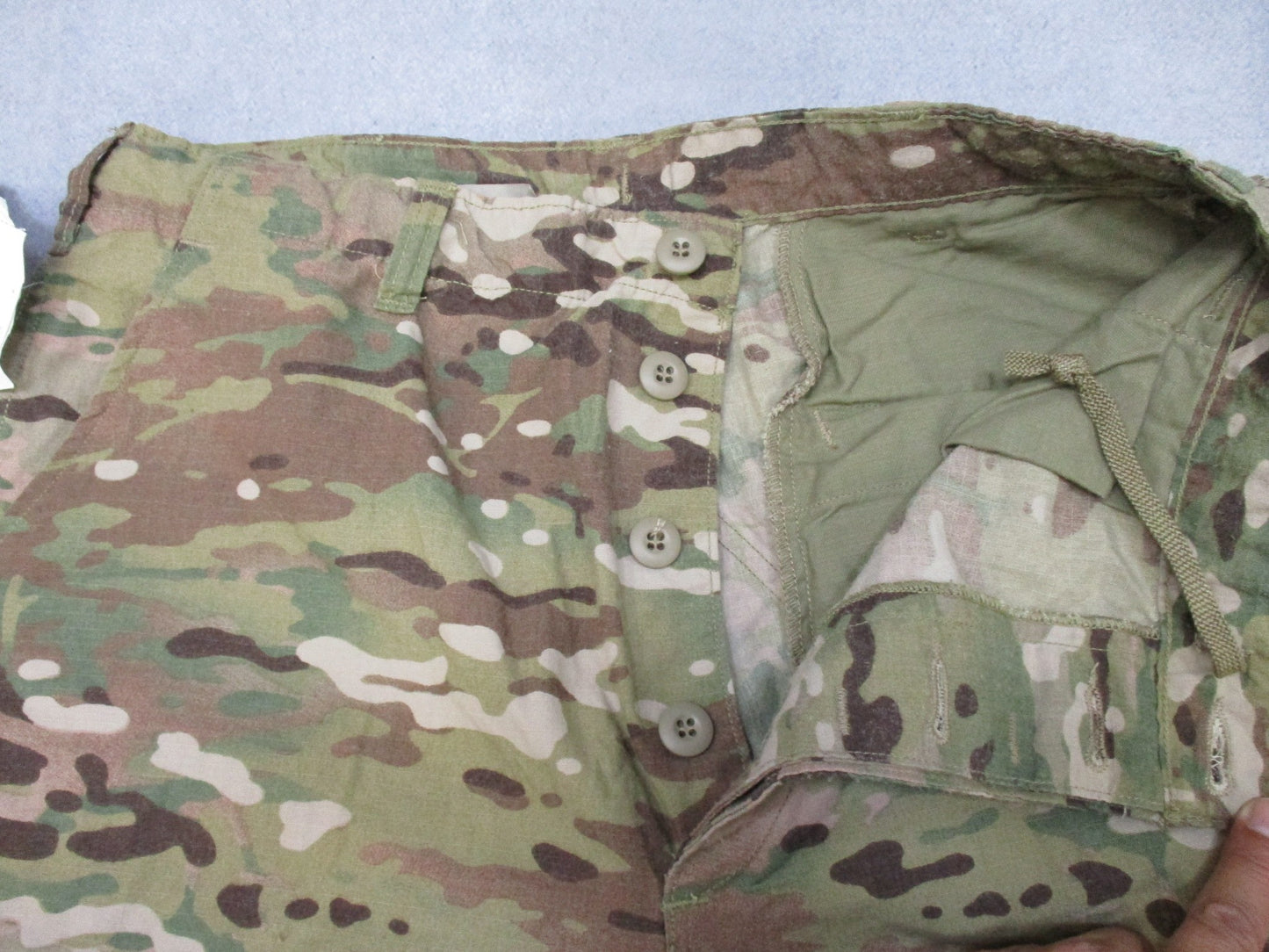 NEW ARMY ISSUE MULTICAM COMBAT PANTS FLAME RESISTANT FRACU MEDIUM/LONG TROUSER