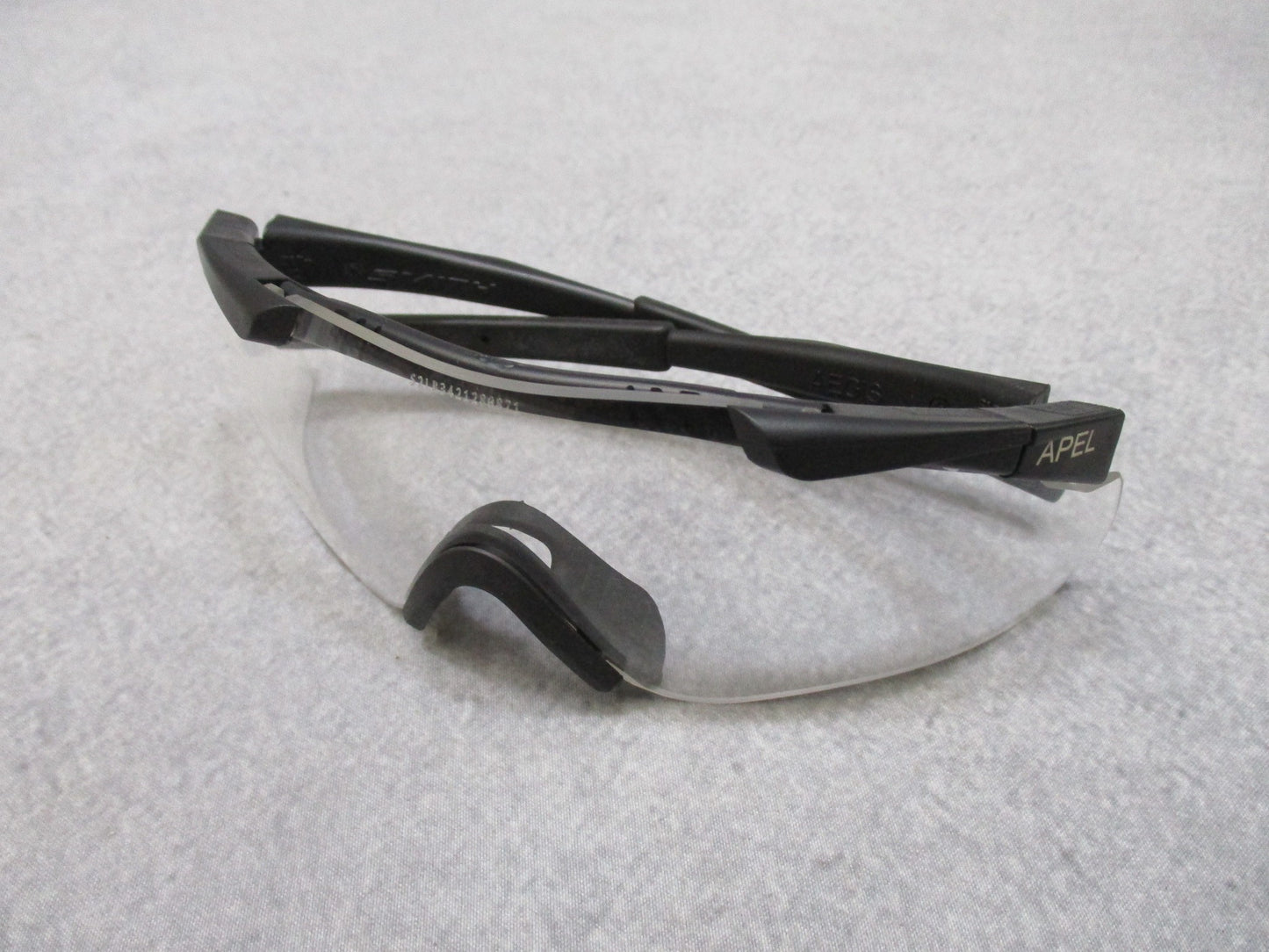 Used Smith Optics AEGIS SPECTACLE Eye Shield Safety Glasses Kit Black Frame