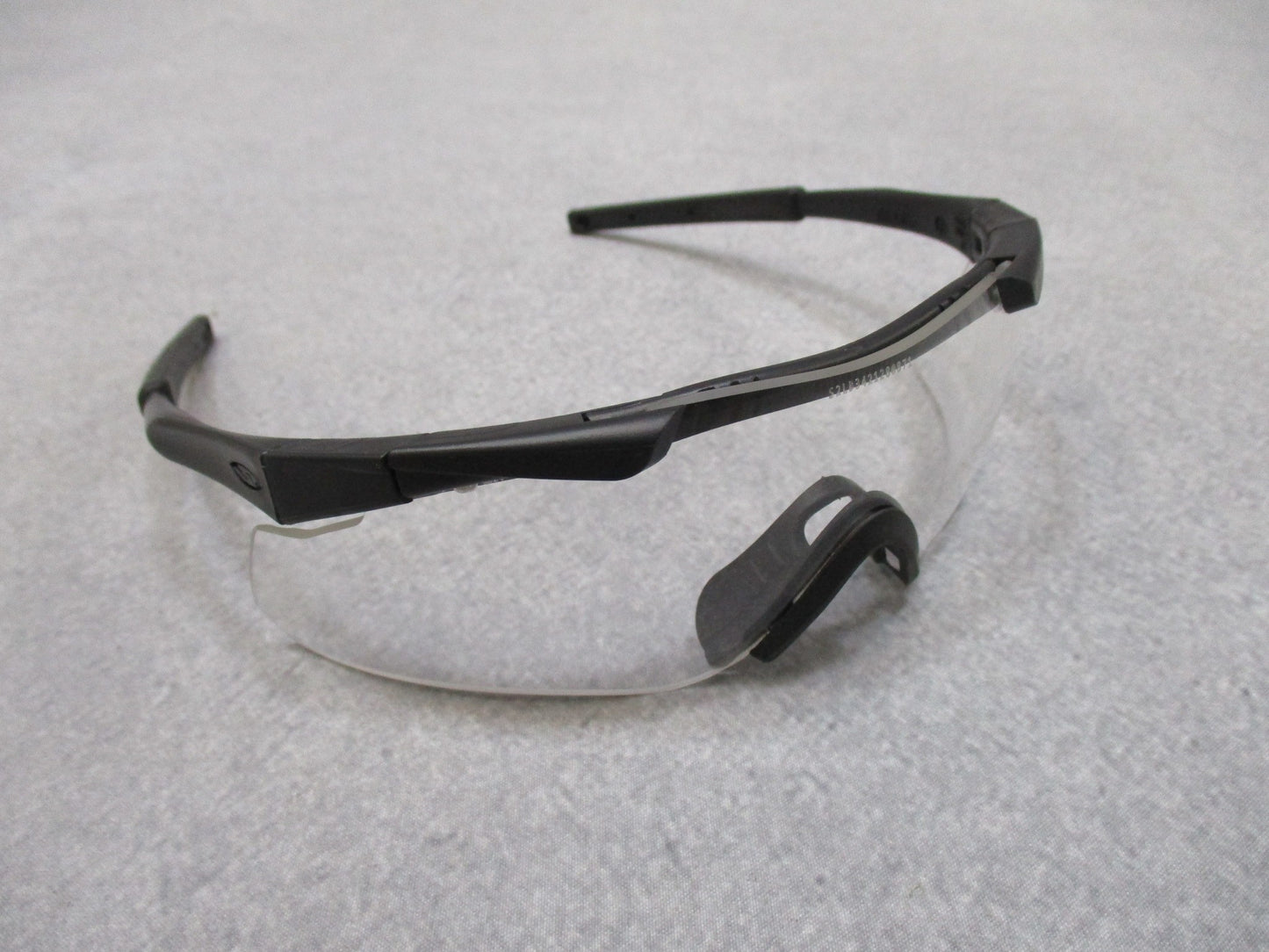 Used Smith Optics AEGIS SPECTACLE Eye Shield Safety Glasses Kit Black Frame