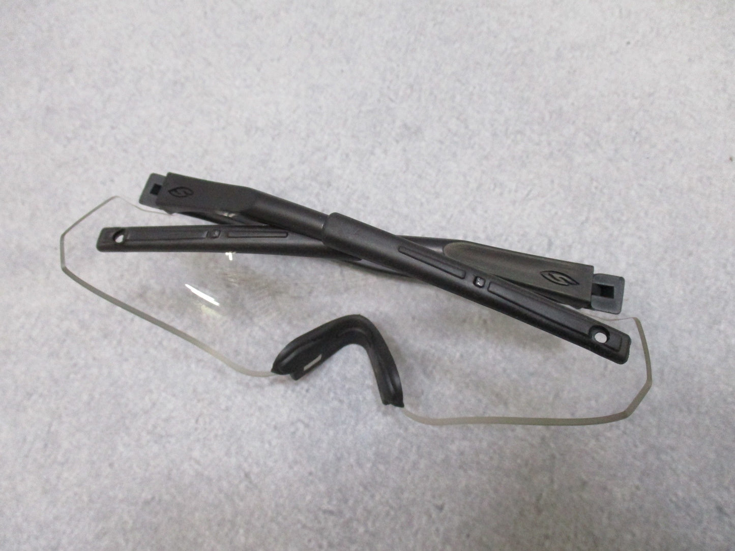 Used Smith Optics AEGIS SPECTACLE Eye Shield Safety Glasses Kit Black Frame