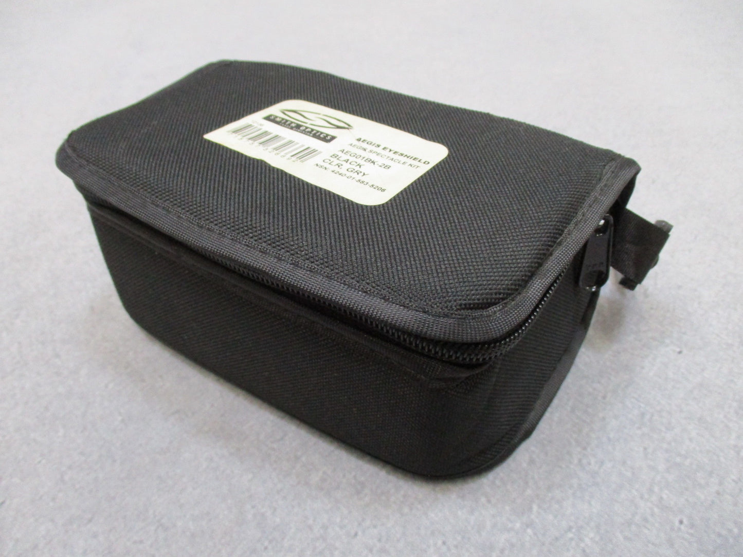 Used Smith Optics AEGIS SPECTACLE Eye Shield Safety Glasses Kit Black Frame