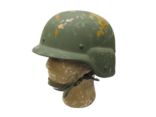 USGI PASGT Made with Kevlar Helmet Large OD Green Military Surplus No Cracks