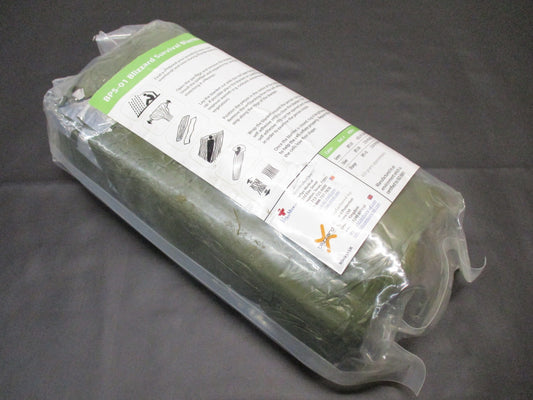 OD green Blizzard survival blanket by Centex Military Gear, ideal for hiking, camping, rescue, and military outdoor use.