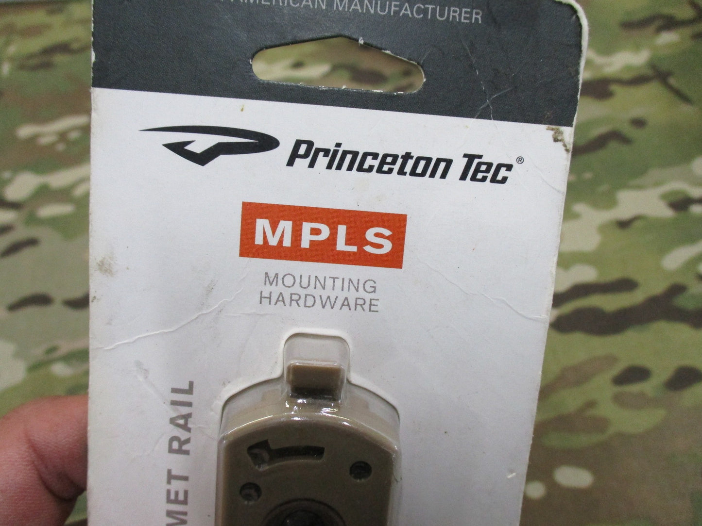 Princeton Tech MPLS mounting hardware Accessory Kit HELMET RAIL PICATIINY