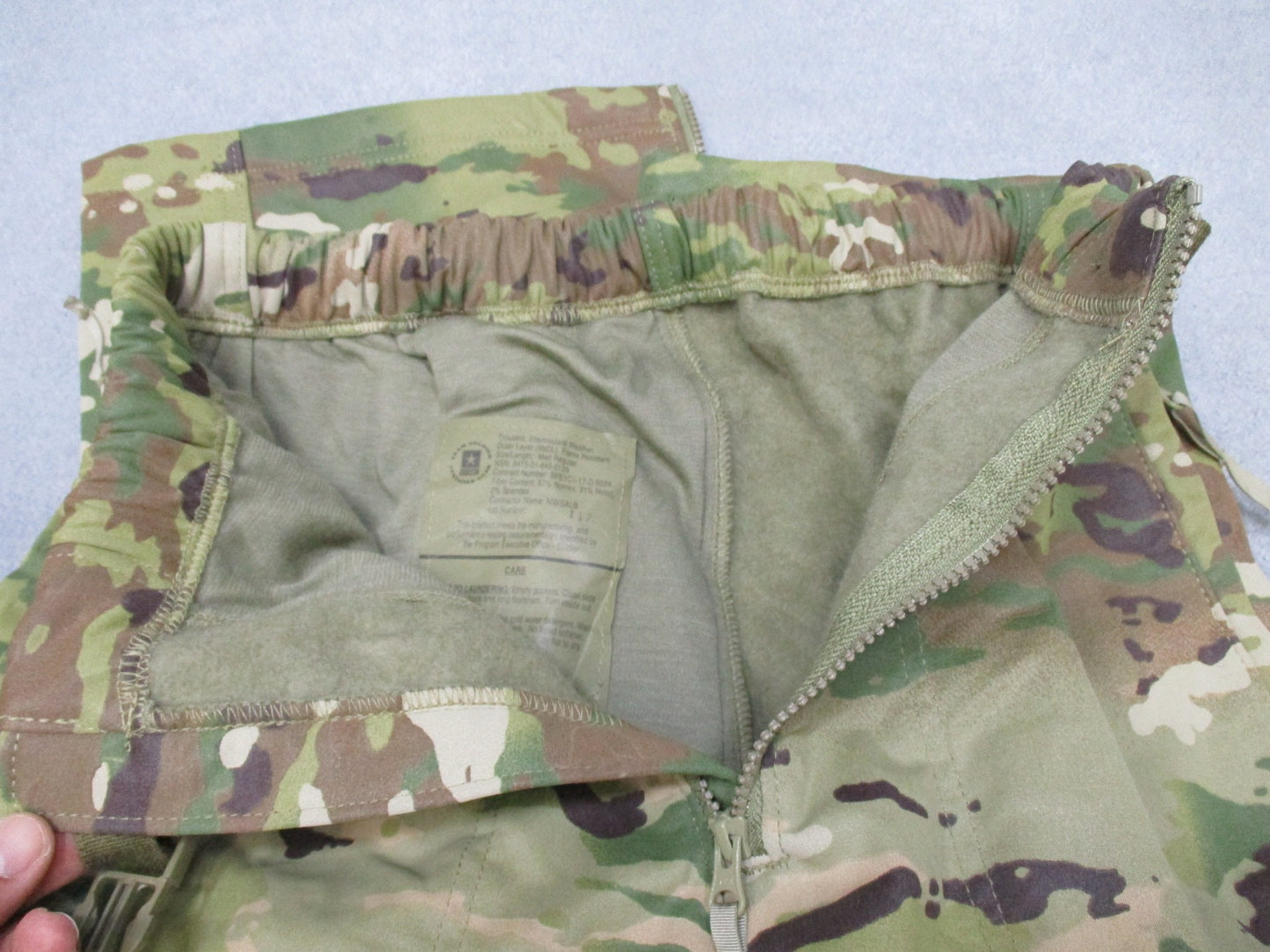 ARMY MASSIF MULTICAM IWOL TROUSER BATTLESHIELD X PANTS FLEECE LINED MEDIUM/REG