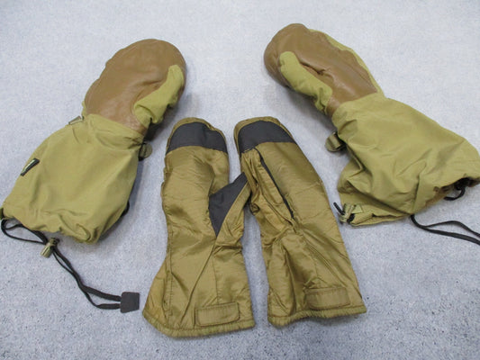 USGI MILITARY EXTREME COLD WEATHER GLOVES OR AGS FIREBRAND MITTS SMALL w. LINER