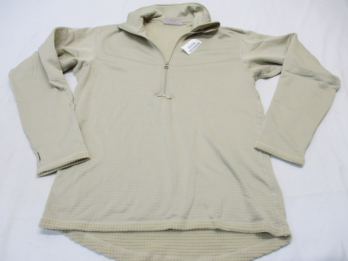 NEW GEN III ARMY TAN WAFFLE TOP SMALL/REG GRID FLEECE MID-WEIGHT SHIRT LEVEL 2 - Centex Military Gear