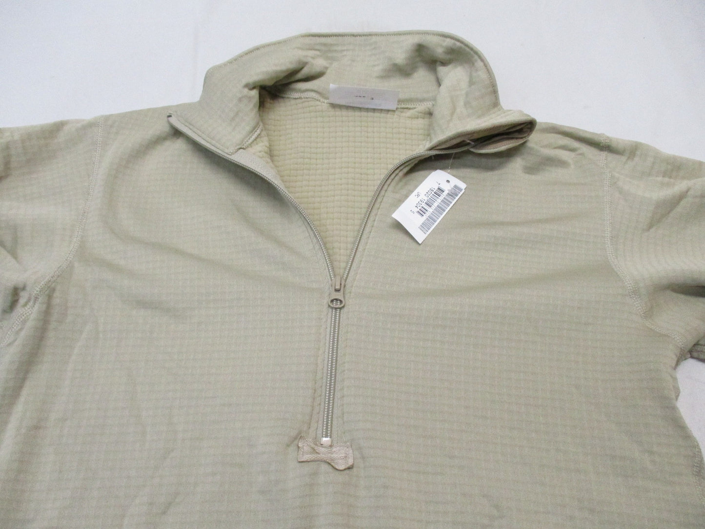 NEW GEN III ARMY TAN WAFFLE TOP SMALL/REG GRID FLEECE MID-WEIGHT SHIRT LEVEL 2 - Centex Military Gear