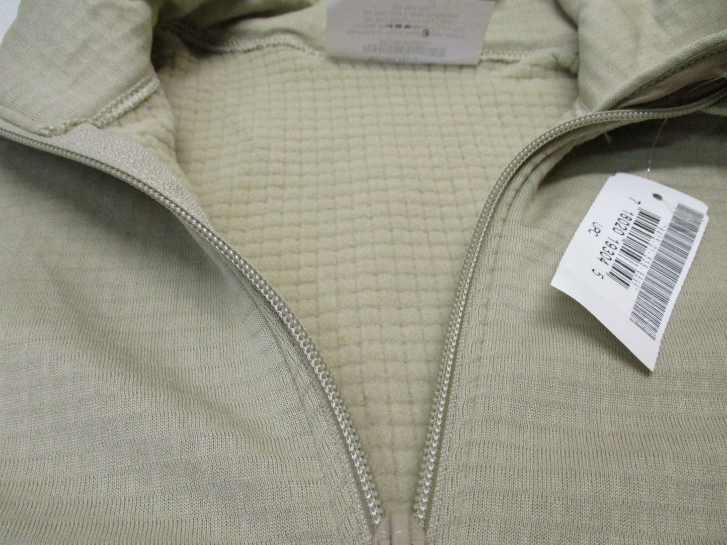 NEW GEN III ARMY TAN WAFFLE TOP SMALL/REG GRID FLEECE MID-WEIGHT SHIRT LEVEL 2 - Centex Military Gear