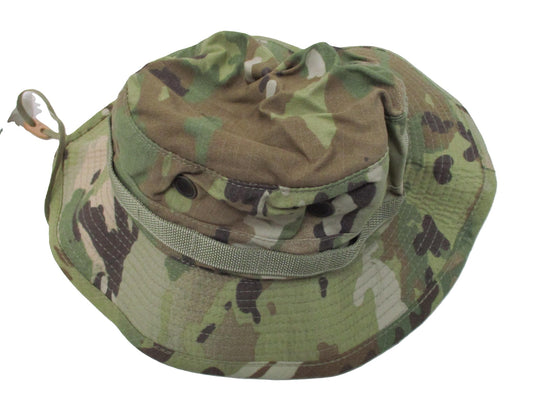 NEW OEF SUN HAT USGI ARMY ISSUE OCP MULTICAM BOONIE CAP BUCKET HAT 7-1/8 BUSH