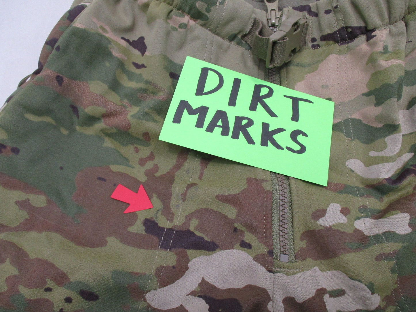 MASSIF MULTICAM IWOL TROUSER BATTLESHIELD X PANTS FLEECE LINED SMALL/SHORT