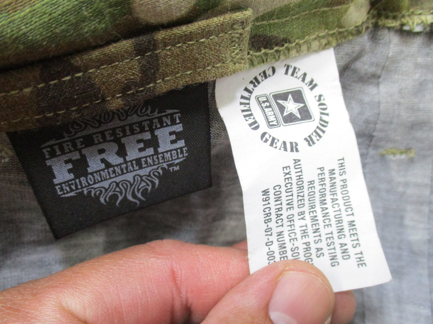 USGI EWOL Gore-Tex FR Shell Pants OCP Scorpion M-R Cold Weather Trouser