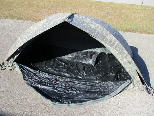 MILITARY ICS ARMY ACU DIGITAL IMPROVED COMBAT SHELTER ONE MAN TENT BIVOUC HOOCH