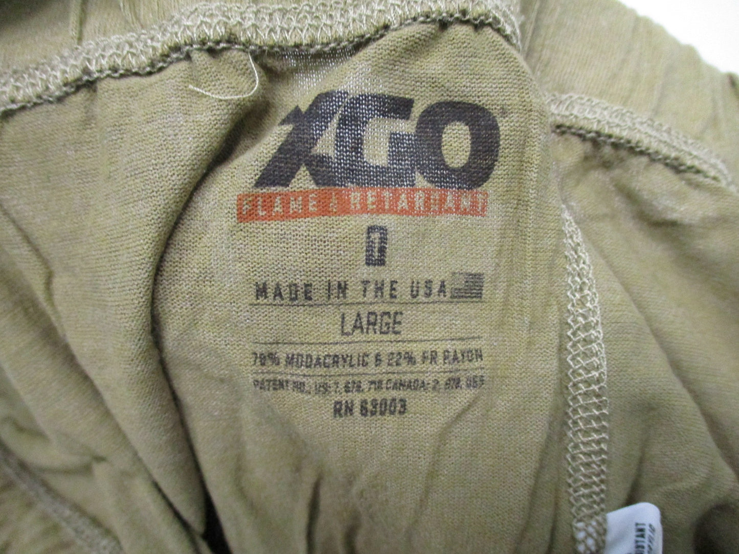 US MILITARY FLAME RESISTANT COLD WEATHER UNDERPANTS BASE LAYER LARGE 36-38 WAIST