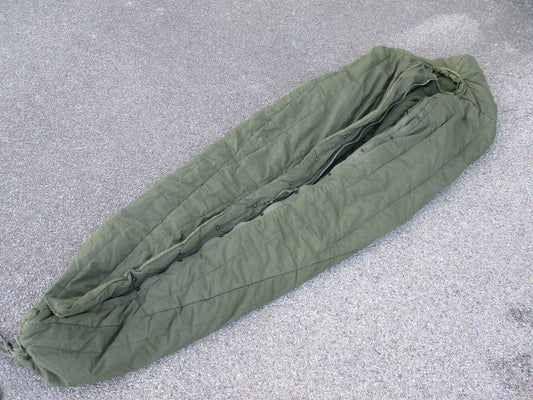 USGI OD GREEN MILITARY MUMMY SLEEPING BAG INTERMEDIATE COLD SYNTHETIC FILLED