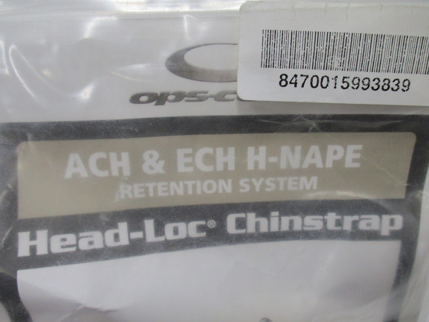 X-SMALL OPS-CORE CHINSTRAP ADVANCED COMBAT HELMET XS COYOTE CHIN STRAP w. BOLTS