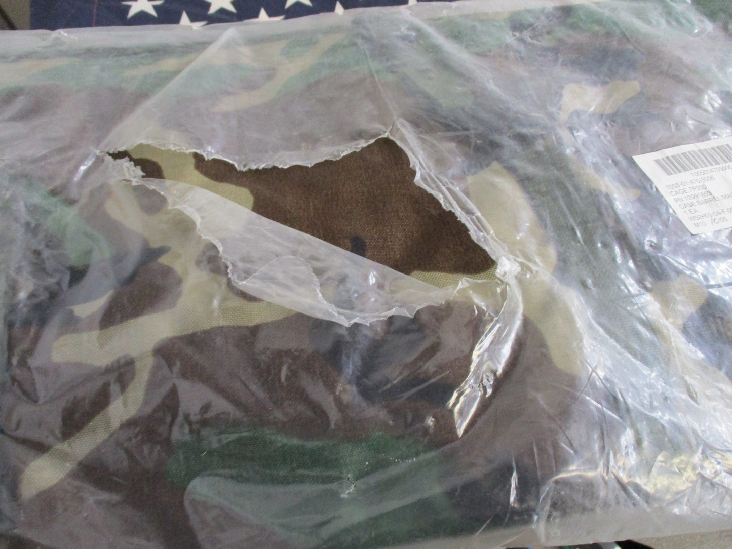 New Military Army USGI Woodland Camo BDU Hot/Spare Barrel Carrying Bag M240B