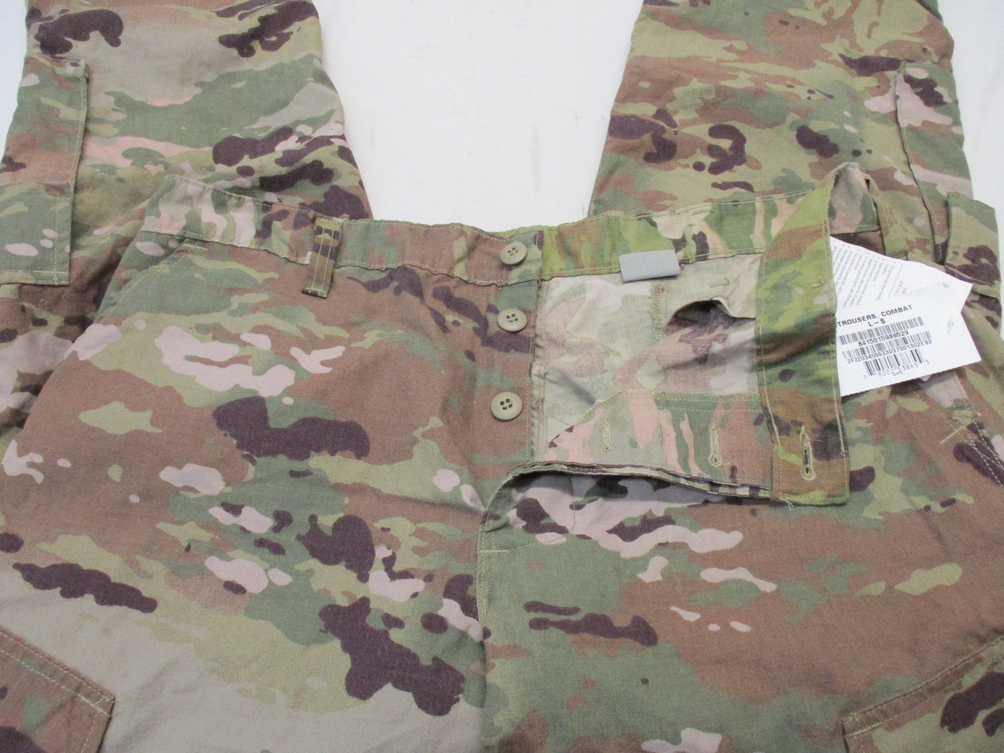 US ARMY COMBAT UNIFORM TROUSER BDU PANTS FRACU MULTICAM OCP SCORPION LARGE/SHORT