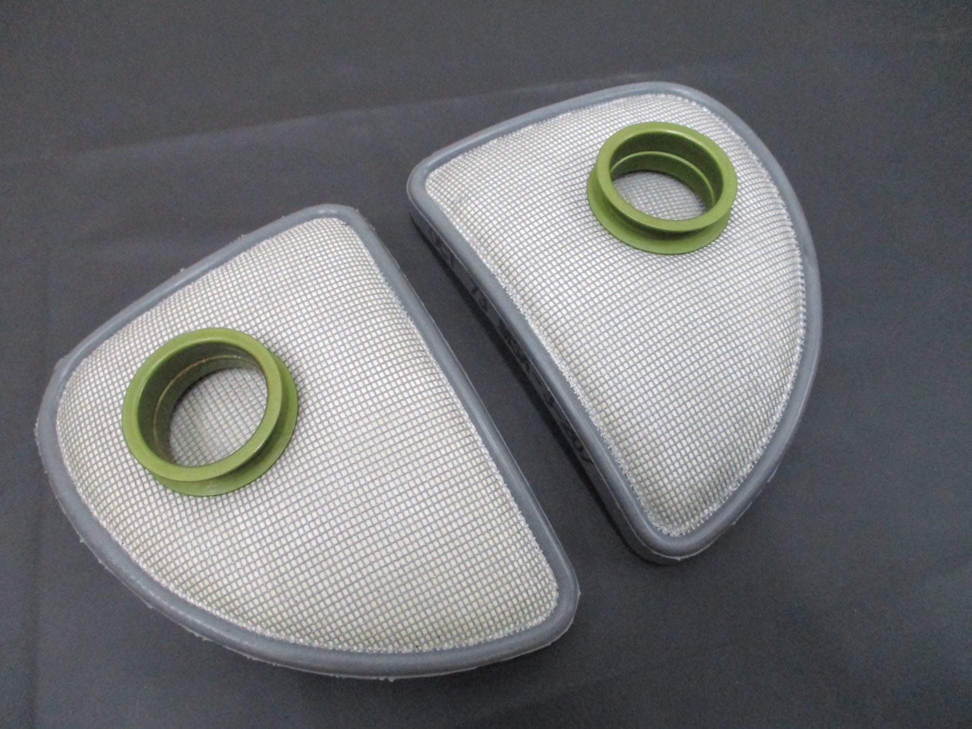 MSA USGI M17 GAS MASK CHEEK FILTERS FITS RUSSIAN M10 NBC PRO MASK FILTER SET - Centex Military Gear