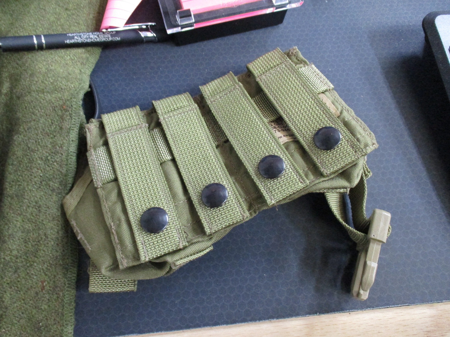 Eagle Industries Double Frag Grenade Pouch FGC-2-PC-MS-5KH MOLLE Khaki USGI
