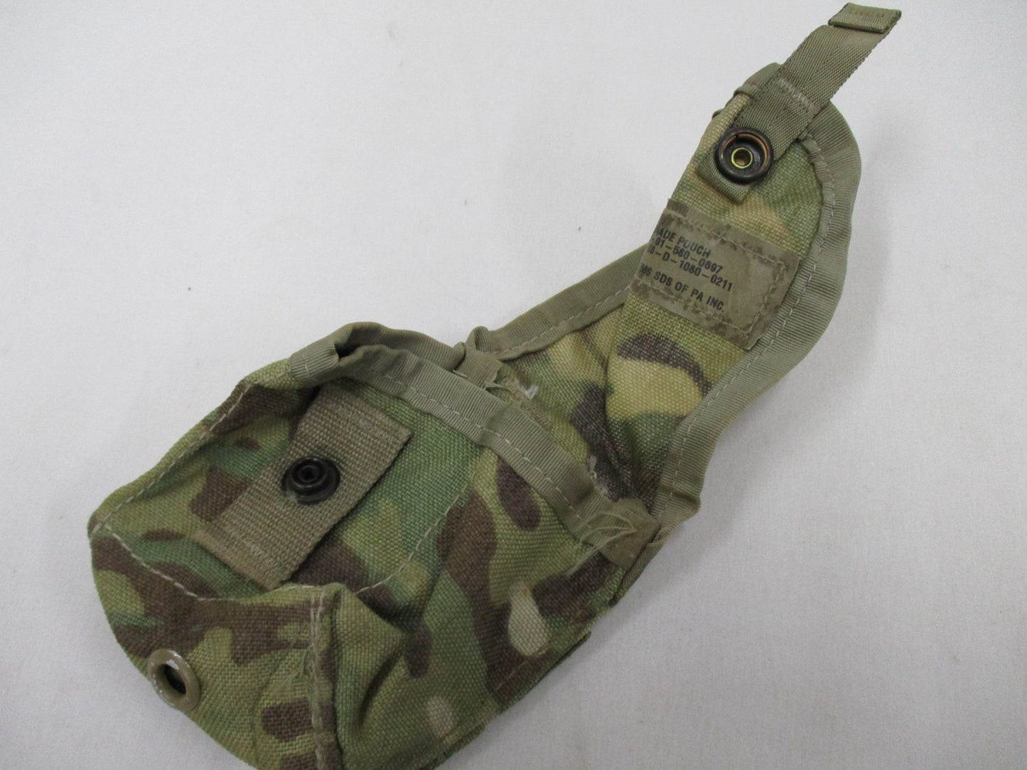 USGI ARMY ISSUE FRAG HAND GRENADE MOLLE POUCH OCP MULTICAM 8465-01-580-0697