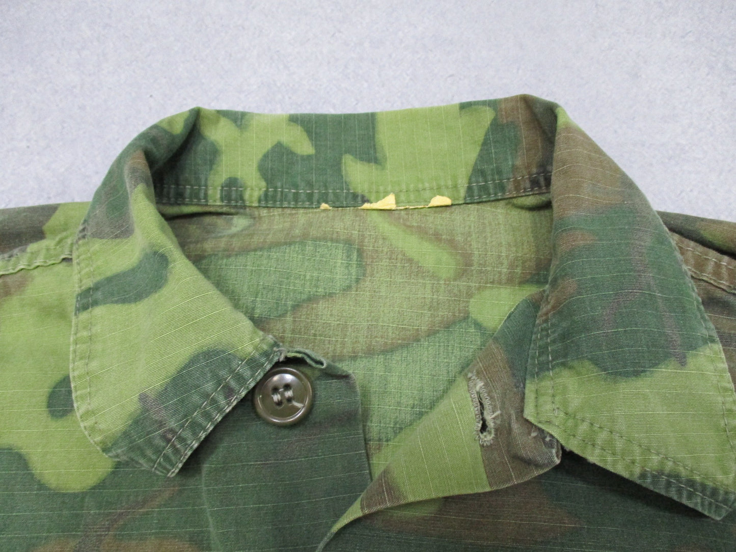Rare Vietnam War ARVN‑Made ERDL Advisor Jacket Ripstop Camo In‑Country Made