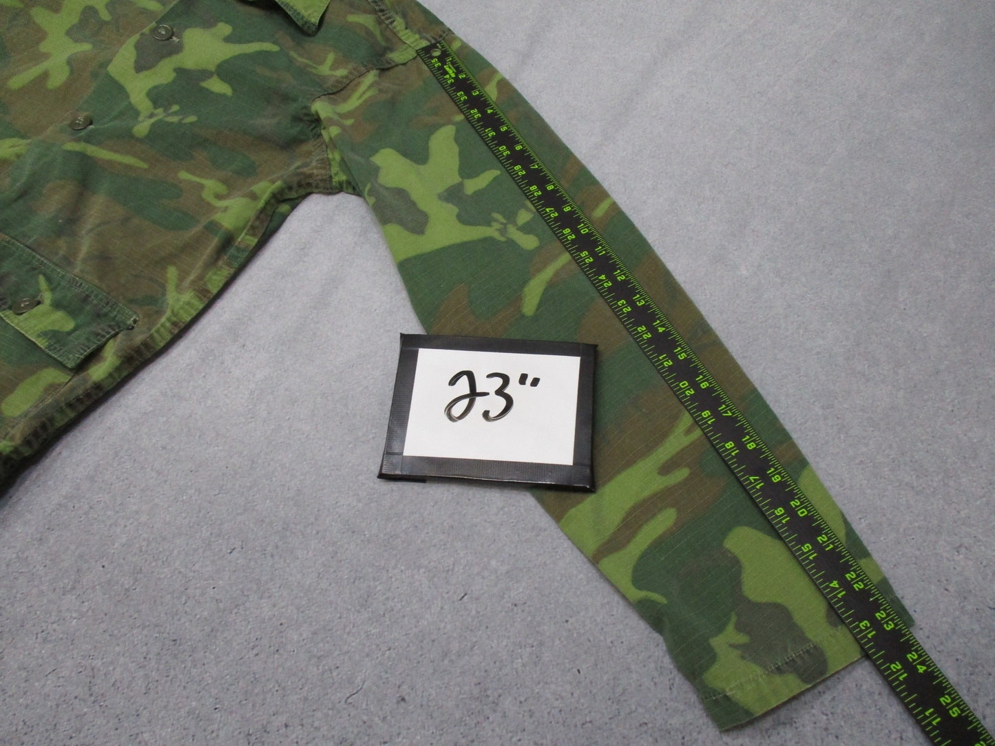 Rare Vietnam War ARVN‑Made ERDL Advisor Jacket Ripstop Camo In‑Country Made
