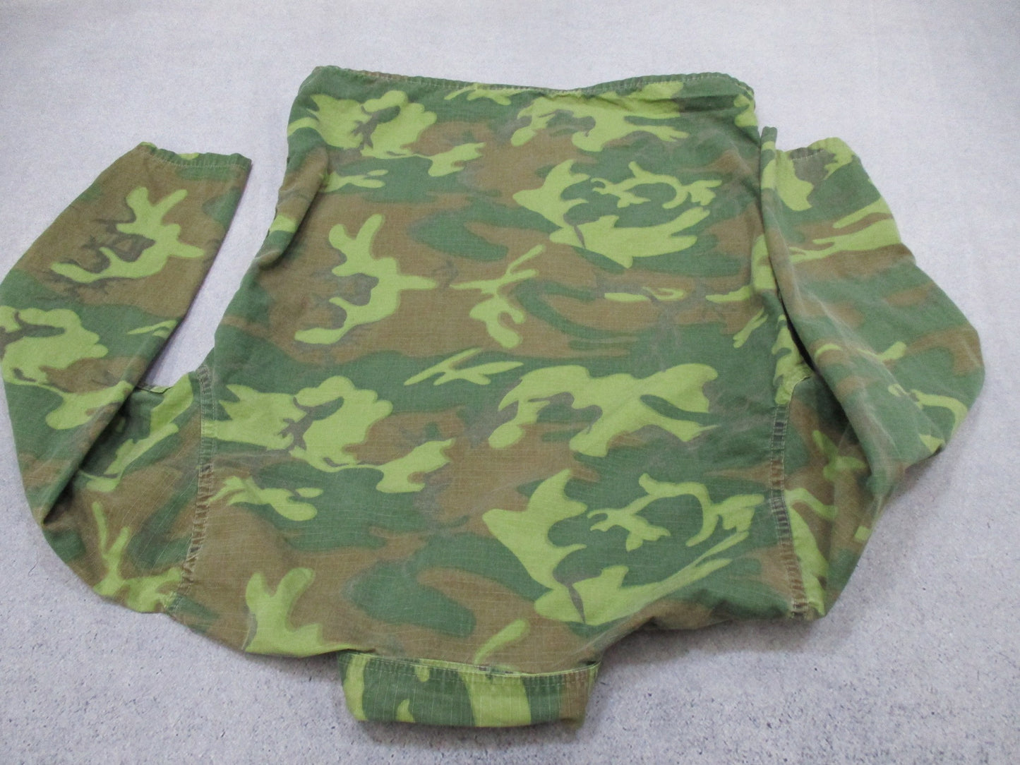 Rare Vietnam War ARVN‑Made ERDL Advisor Jacket Ripstop Camo In‑Country Made