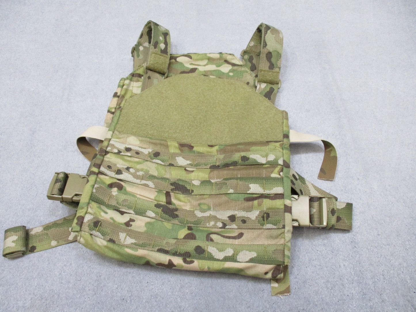 S.O.Tech Multicam Plate Carrier XL Fits 11x14 SAPI Made in USA Rare Army OCP