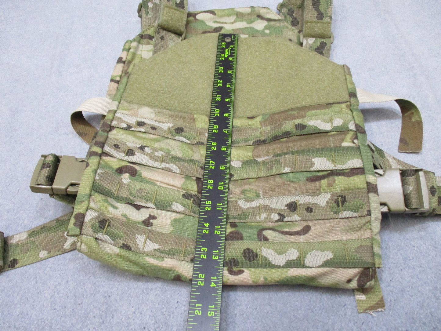 S.O.Tech Multicam Plate Carrier XL Fits 11x14 SAPI Made in USA Rare Army OCP