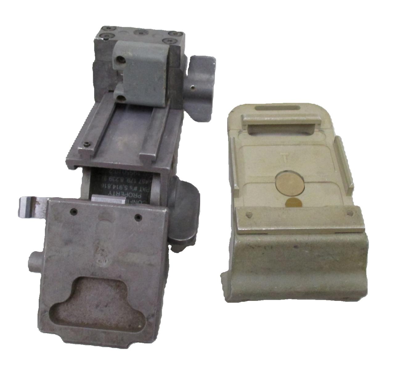 US MILITARY NIGHT VISION HELMET MOUNT NOROTOS RHINO II TITANIUM HORN w. BRACKET