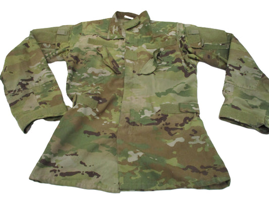 USED ARMY OCP SCORPION COMBAT AIRCREW UNIFORM TOP AVIATION COAT MEDIUM/LONG A2CU