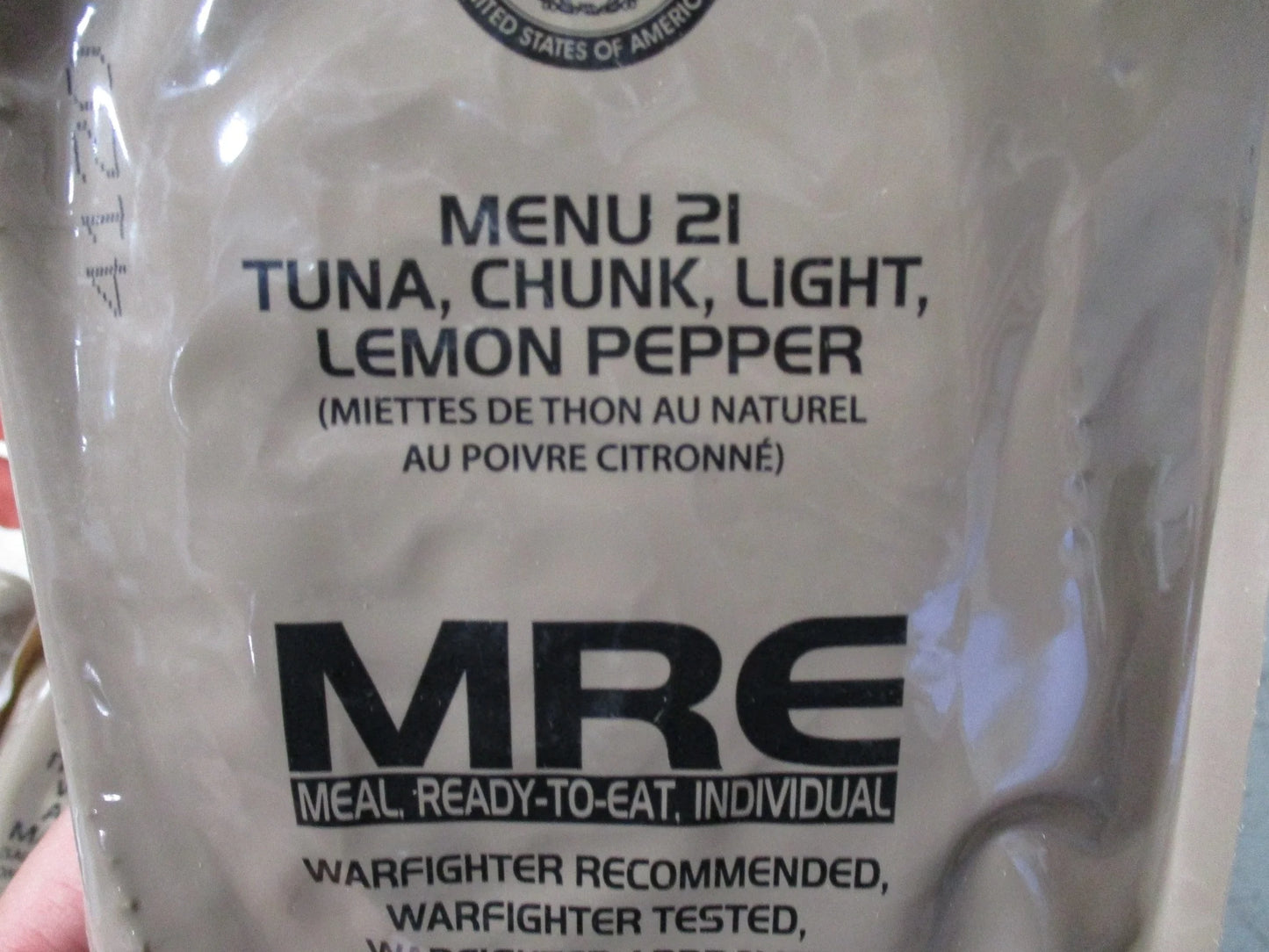 New Official American Military MRE Individual  Single Meal You Pick INSP. 2027