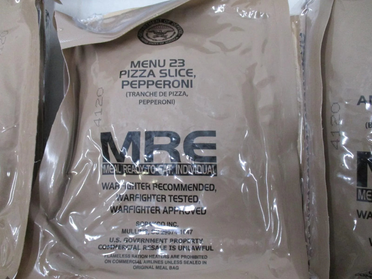 New Official American Military MRE Individual  Single Meal You Pick INSP. 2027