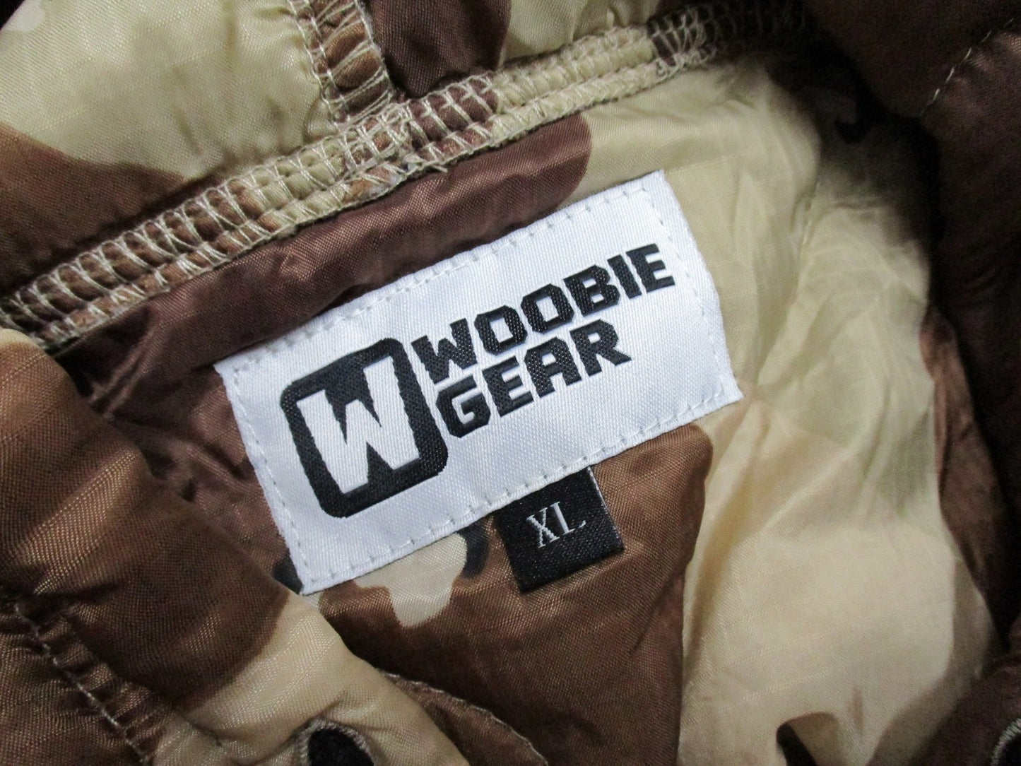 NEW DESERT CHOCOLATE CHIP WOOBIE HOODIE JACKET PULLOVER CAMOUFLAGE 6-COLOR TOP