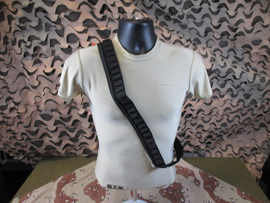 2x Fox Outdoor Tactical Bullet Belt  Ammo Holder Black New bandolier