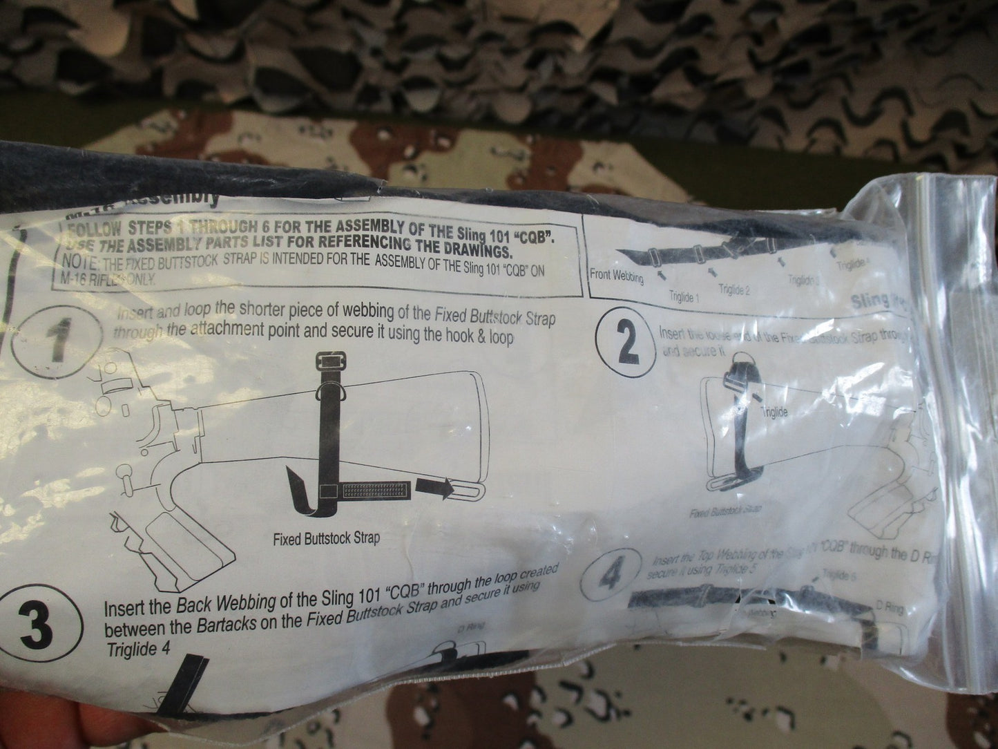 US Military Issue Sling 101 CQB Tactical Sling NSN 1005-01-541-1771 New