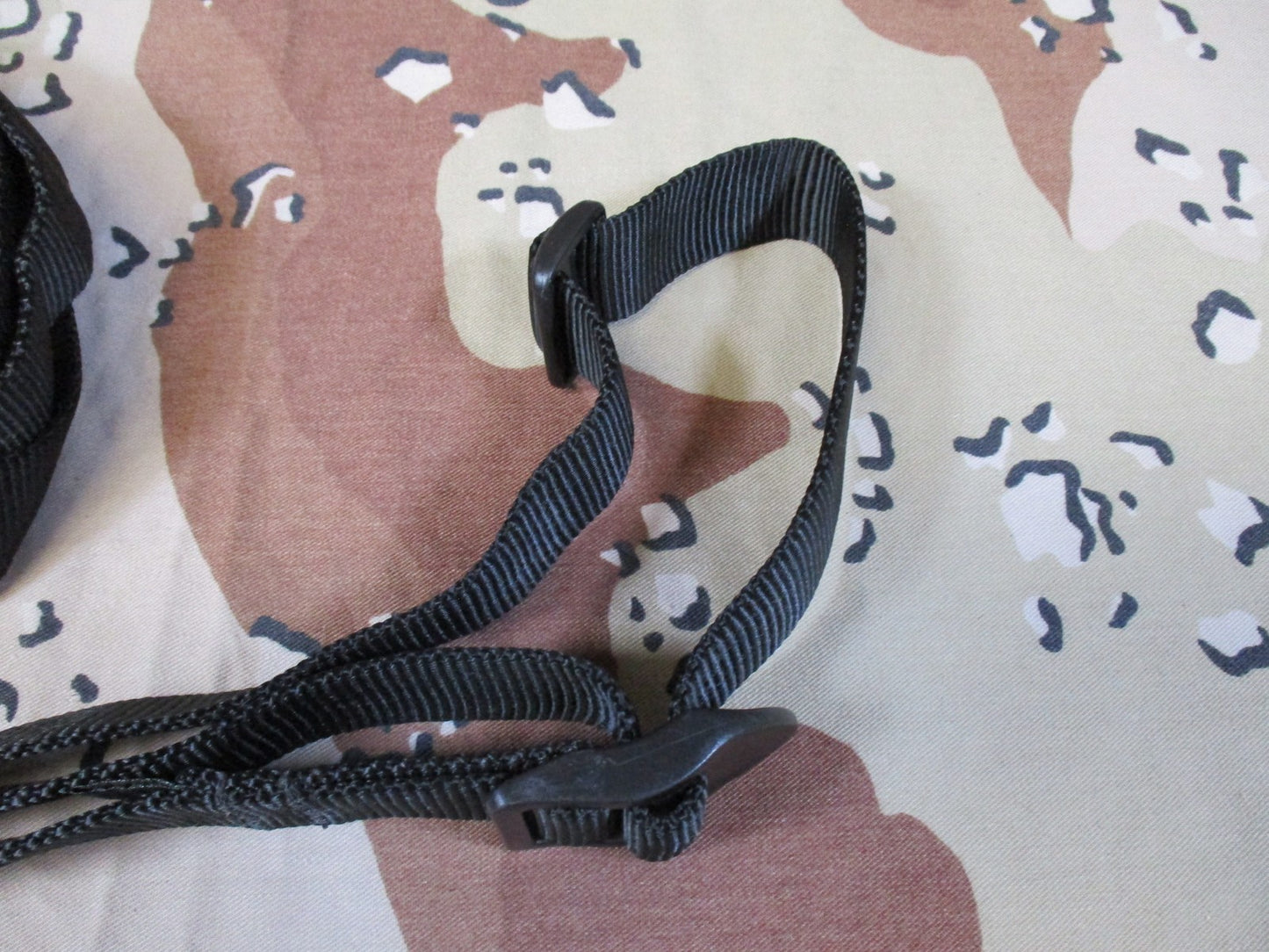 Lot of 3 Military Surplus Tactical Straps & Belts - Olive Drab & Black Webbing