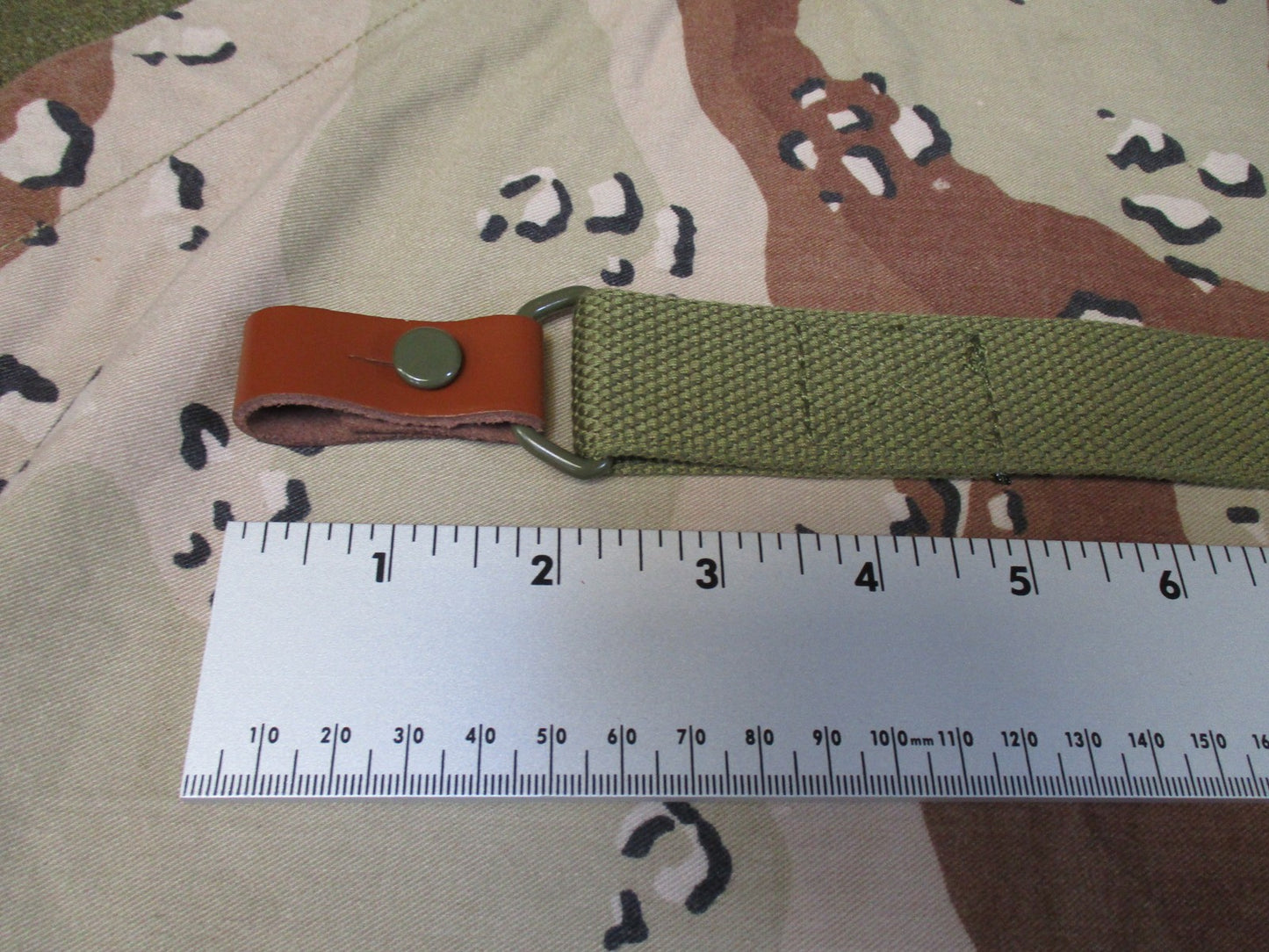 Lot of 3 Military Surplus Tactical Straps & Belts - Olive Drab & Black Webbing