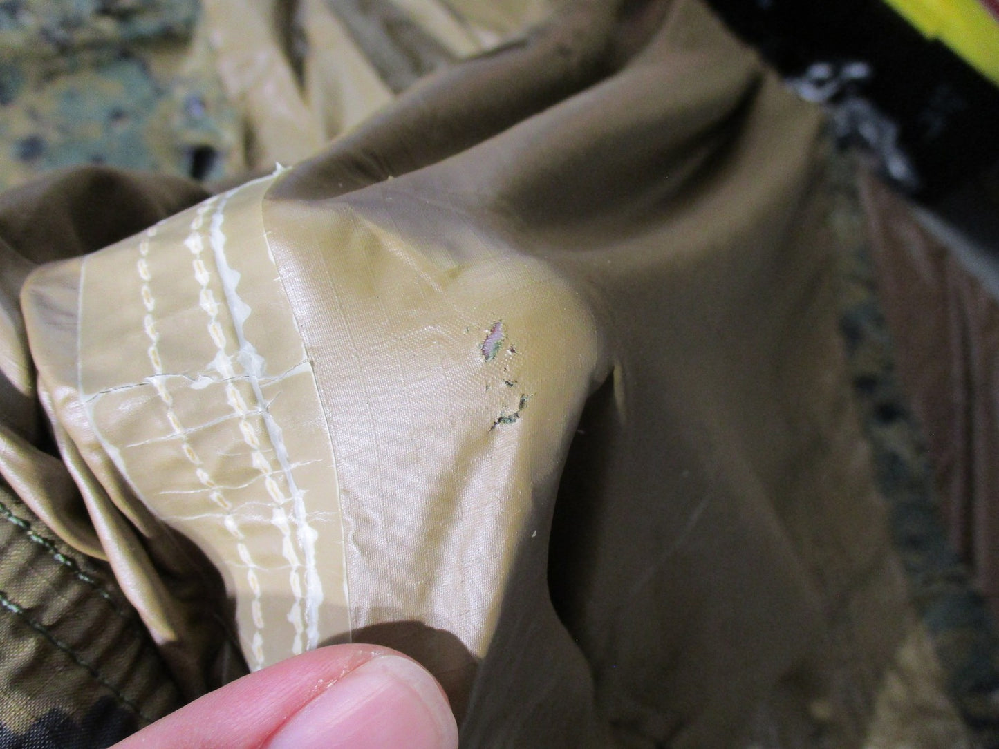 USMC Reversible Field Tarp MARPAT Coyote Brown Military Surplus Camping Gear