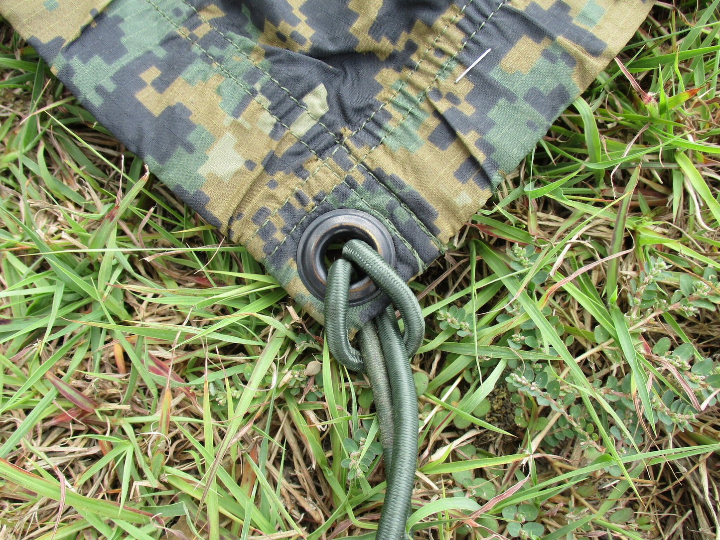 USMC Reversible Field Tarp MARPAT Coyote Brown Military Surplus Camping Gear