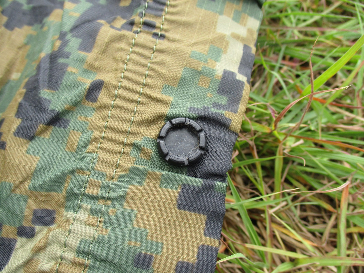 USMC Reversible Field Tarp MARPAT Coyote Brown Military Surplus Camping Gear
