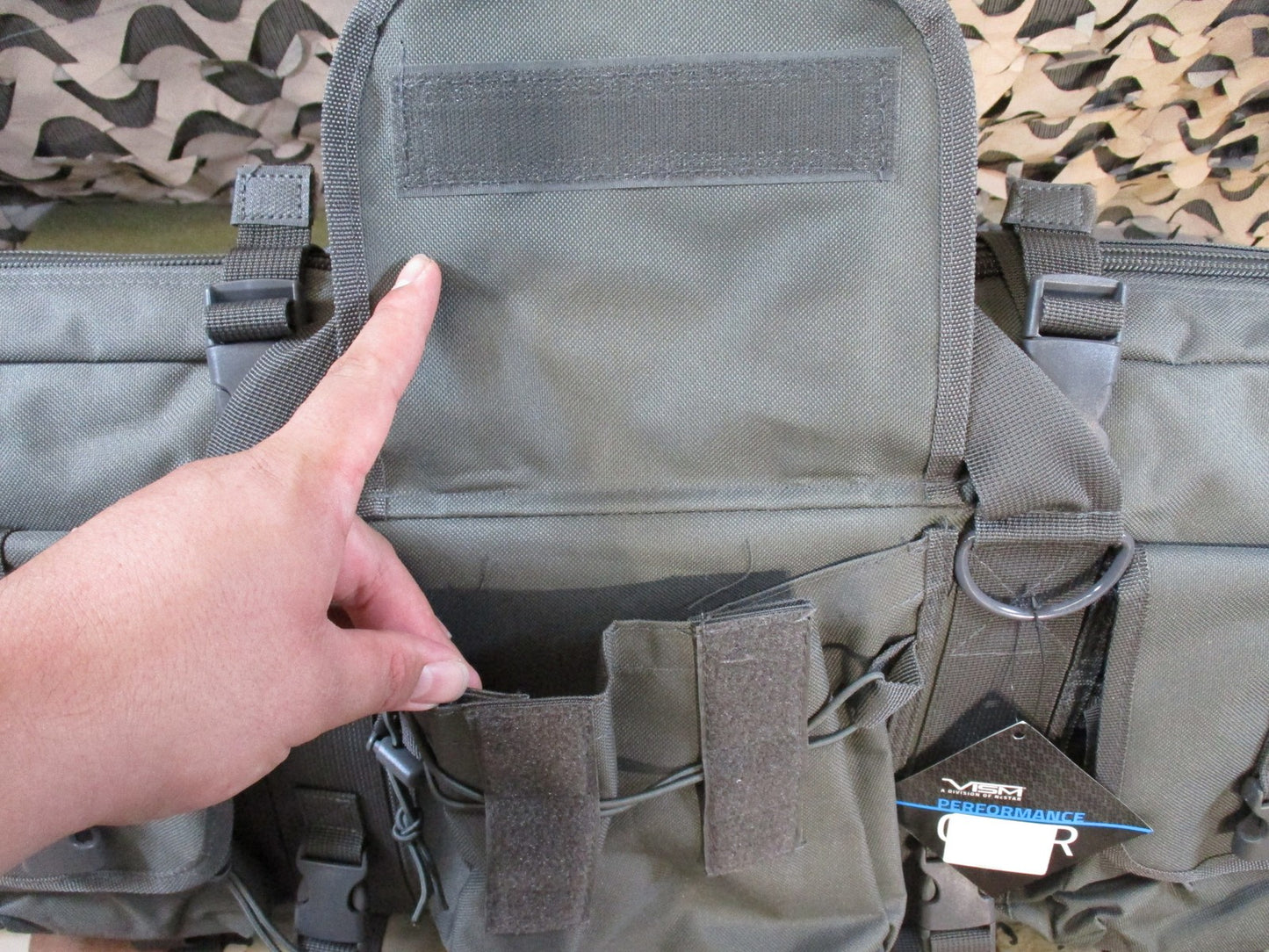 VISM by NcSTAR Tactical Rifle Case Heavy Duty Padded Gear Bag Olive Drab New